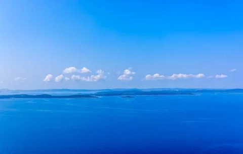 Adriatic landscape Foto stock