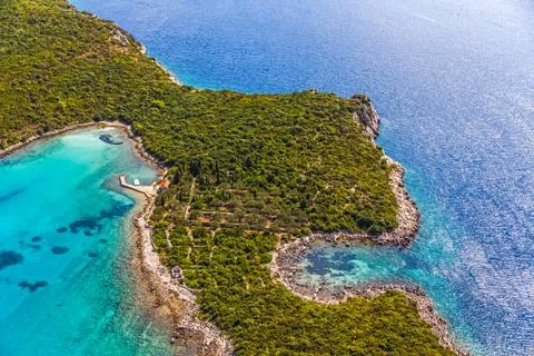 Adriatic landscape Foto stock