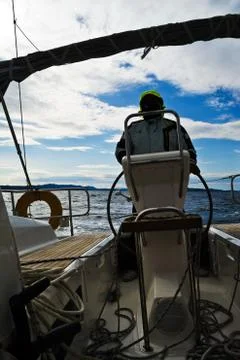 Adriatic sailing Stock Photos