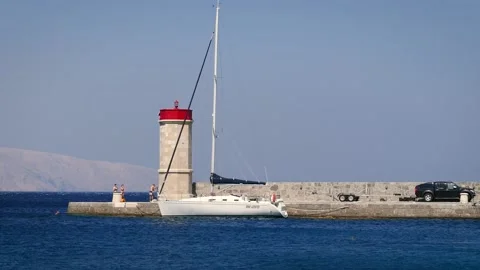 Adriatic Sea Stock Footage 229874121