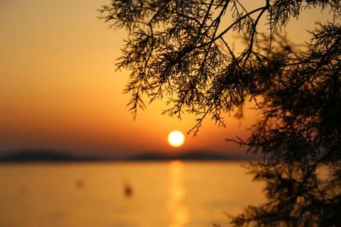 Adriatic Sunset Stock Photos