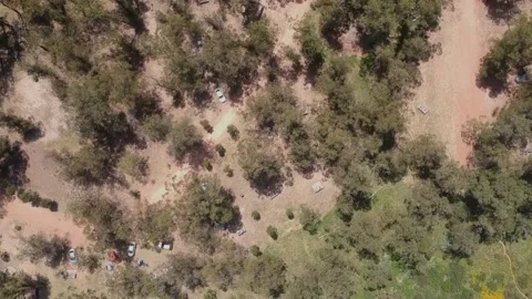Adrone moving on Air approaching water body Stock Footage 143229982