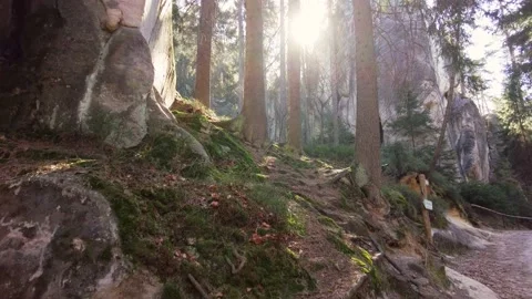 Adršpach Video stock 172313450