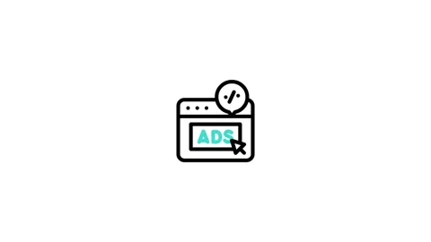 Ads Animated Icon | Stock Video | Pond5