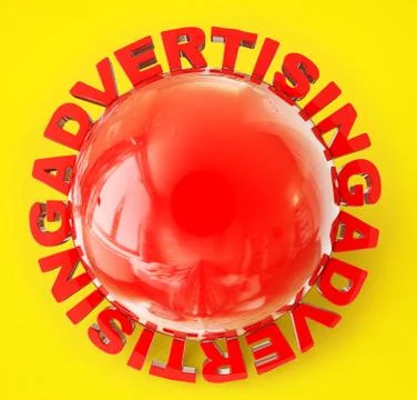 Ads Stock Illustration