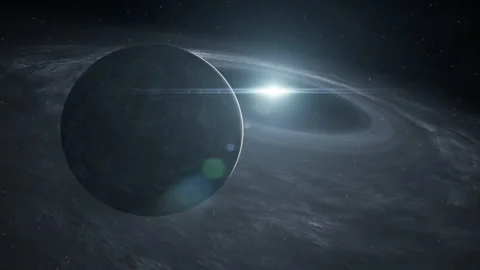 Ads Shot Of An Alien Planet With Amazing Atmosphere 04 Stock Footage 166013818