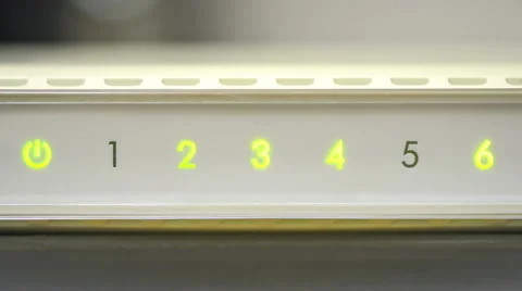 ADSL Wireless Router Stock-Footage 51449372