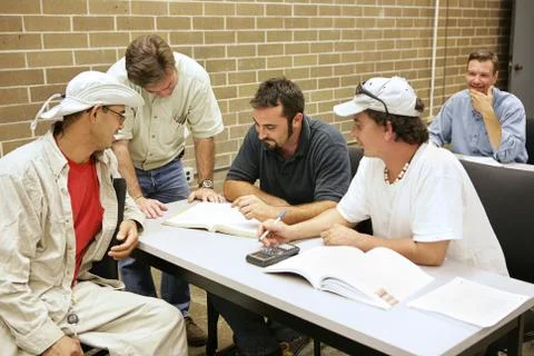 Adult Ed Problem Solving Stock Photos