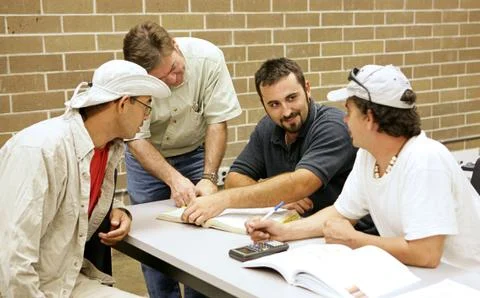 Adult Ed Study Group Foto stock