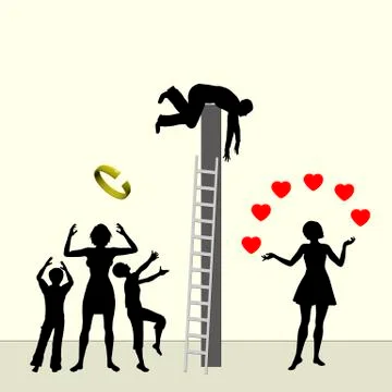 Adultery Stock Illustration