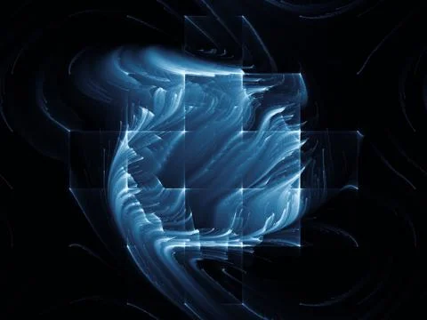 Advance of Background Stock Illustration