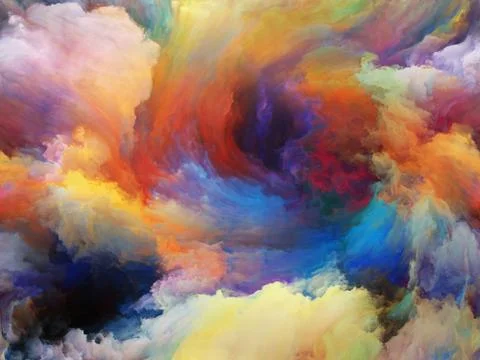 Advance of Background Stock Illustration