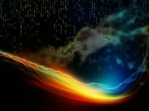 Advance of Computing Ilustração Stock