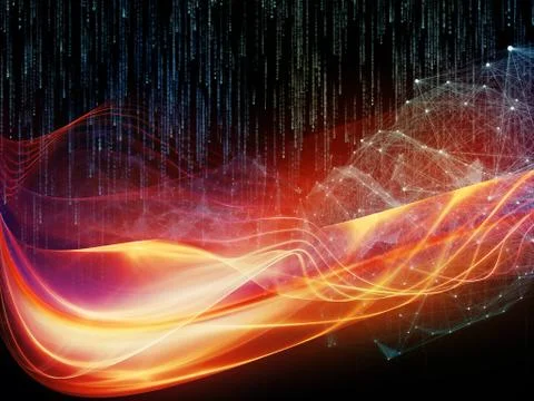 Advance of Computing Ilustração Stock