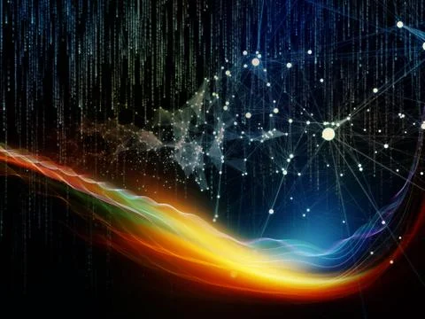 Advance of Computing Ilustração Stock