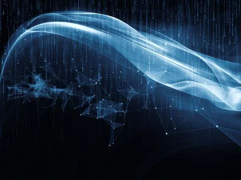 Advance of Computing Ilustração Stock