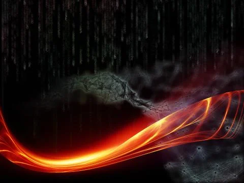 Advance of Computing Ilustração Stock