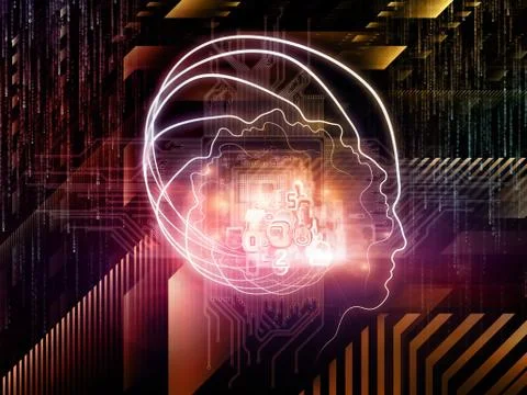 Advance of Consciousness 스톡 일러스트