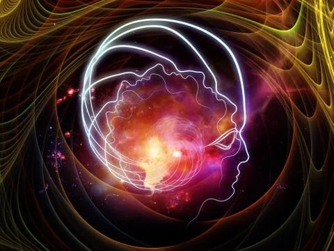 Advance of Consciousness Stock Illustration