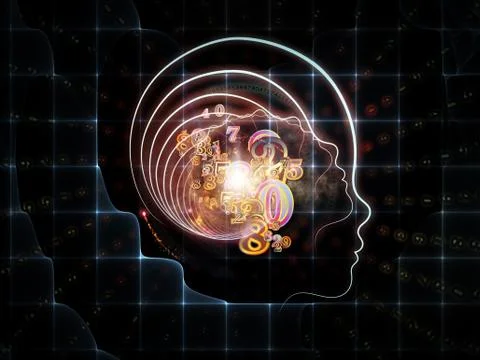 Advance of Consciousness Stock-Illustration