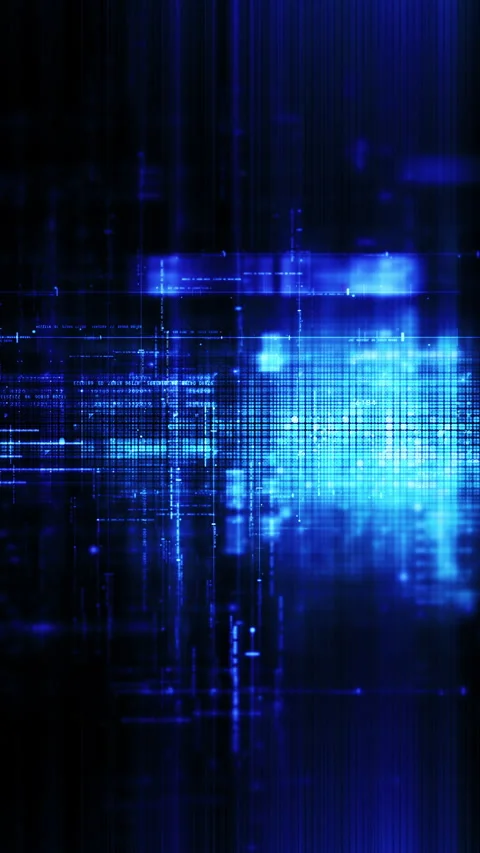 Advance Data Matrix Simulation Background Stock Footage 278439214