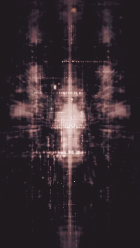 Advance Data Matrix Simulation Background Video stock 278446146
