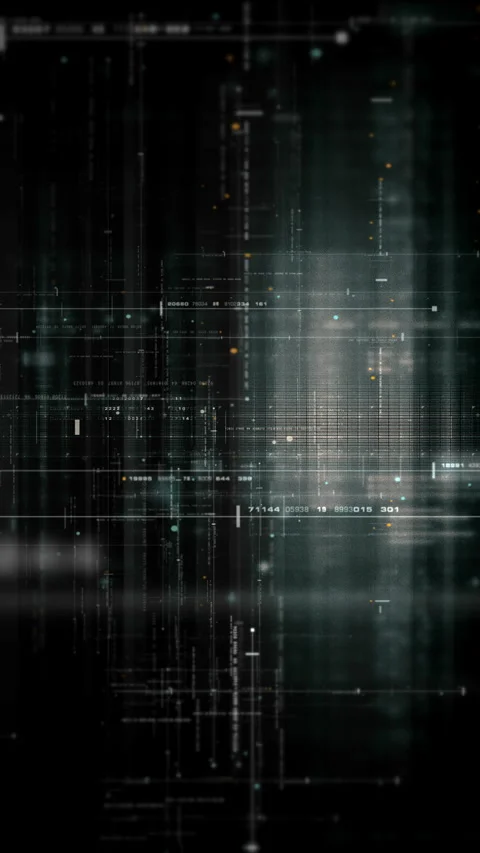 Advance Data Matrix Simulation Background Video stock 278447902