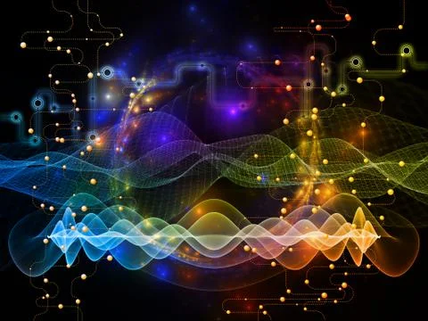 Advance of Data Transfers Illustrazione stock