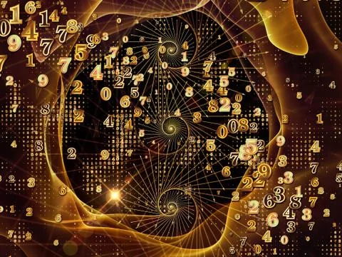 Advance of Digital Information 스톡 일러스트