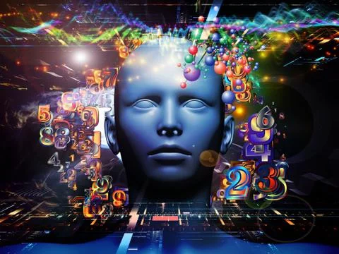 Advance of Digital Science Stock-Illustration