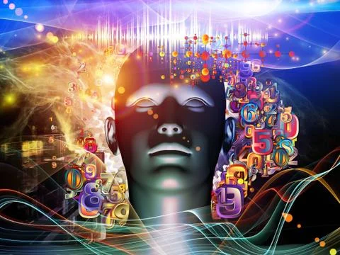 Advance of Digital Science Stock-Illustration