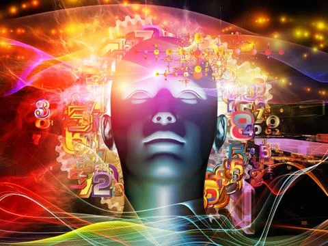 Advance of Digital Science Stock-Illustration