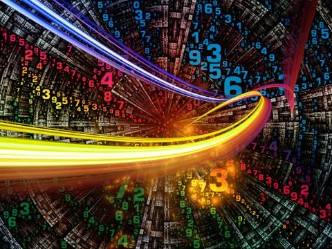 Advance of Digital World イラスト素材