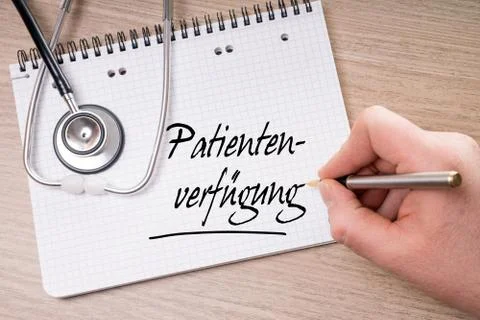 Advance directive Stock-Illustration