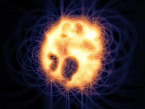 Advance of Grid Lines Illustrazione stock