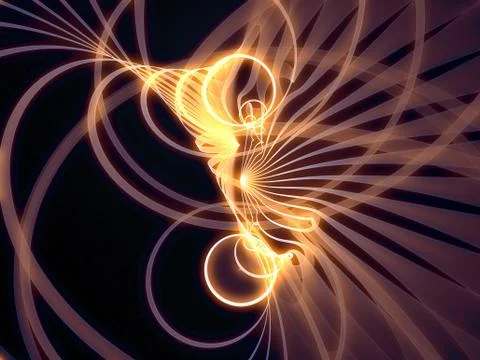 Advance of Grid Lines Stockillustratie