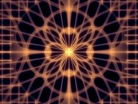 Advance of Grid Lines Illustrazione stock