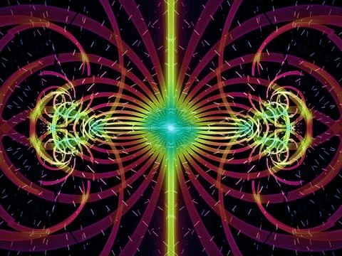 Advance of Grid Lines Illustrazione stock