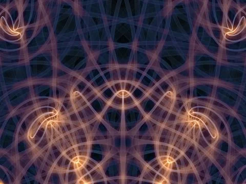 Advance of Grid Lines Illustrazione stock