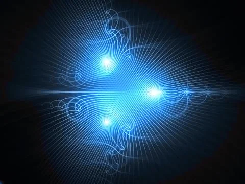 Advance of Grid Lines Stock Illustration