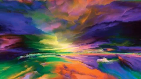 Advance of Horizon Division Illustrazione stock