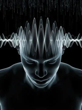 Advance of Human Mind Stock Illustration
