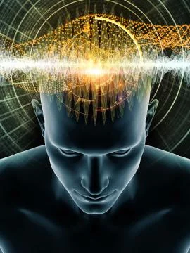 Advance of Human Mind Illustrazione stock