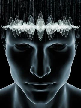 Advance of Human Mind Stock Illustration