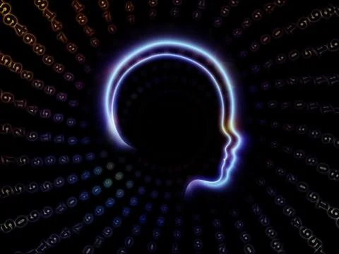 Advance of Human Technology Stock Illustration