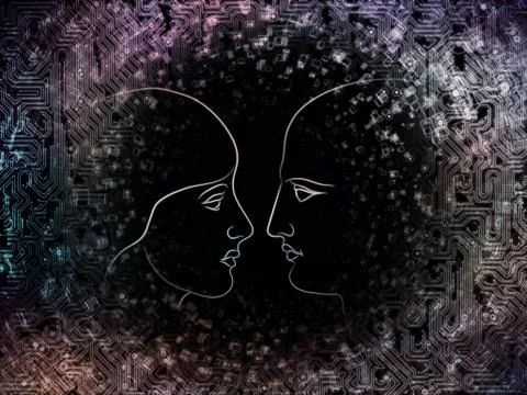 Advance of Intelligence Stockillustratie