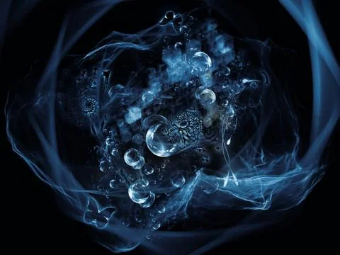 Advance of Math Visualization Illustrazione stock