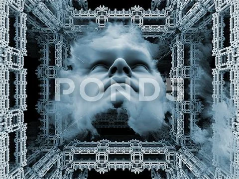 Advance of the Mind Stock Illustration