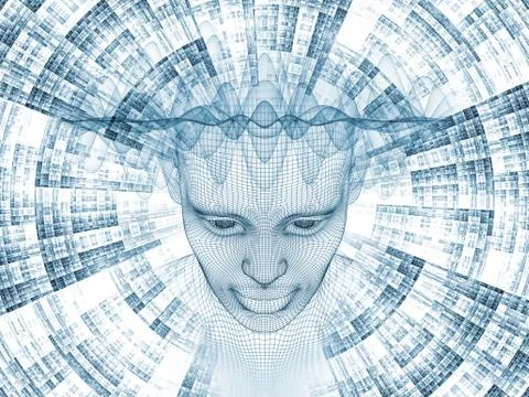 Advance of the Mind Stock Illustration