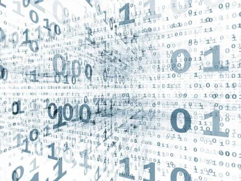 Advance of Numbers 스톡 일러스트